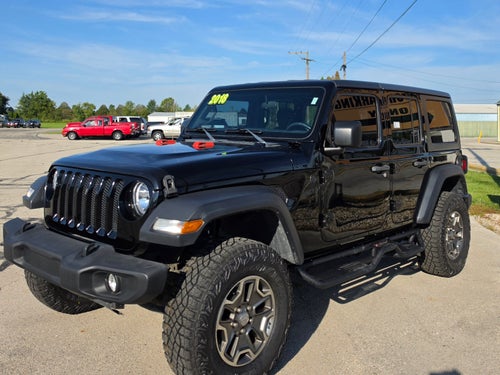 2018 Jeep Wrangler Unlimited Sport S 4x4